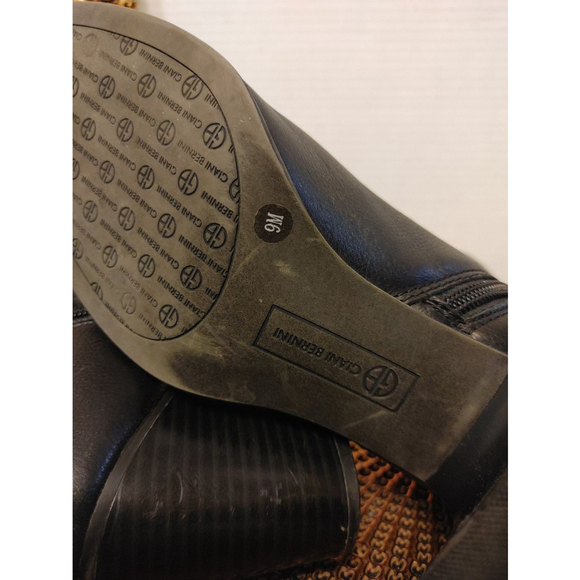 Giani Bernini Artemy Leather Booties Size 9M - Picture 5 of 5